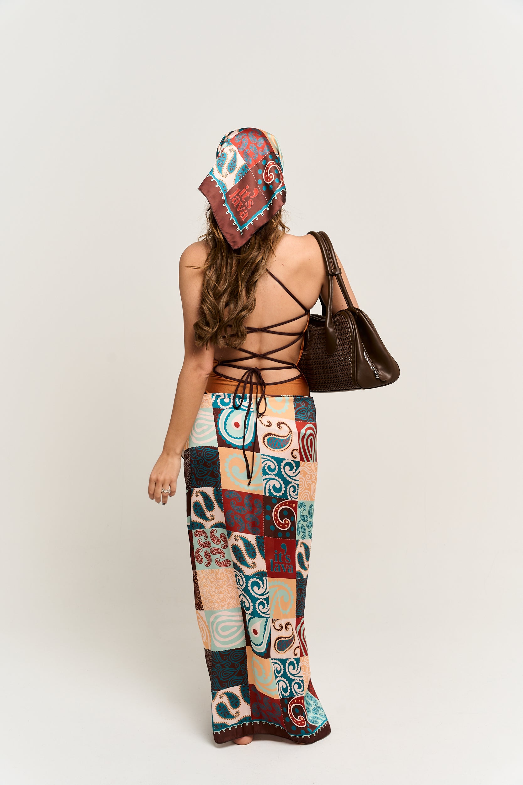 PAREO XL BANDANA BROWN