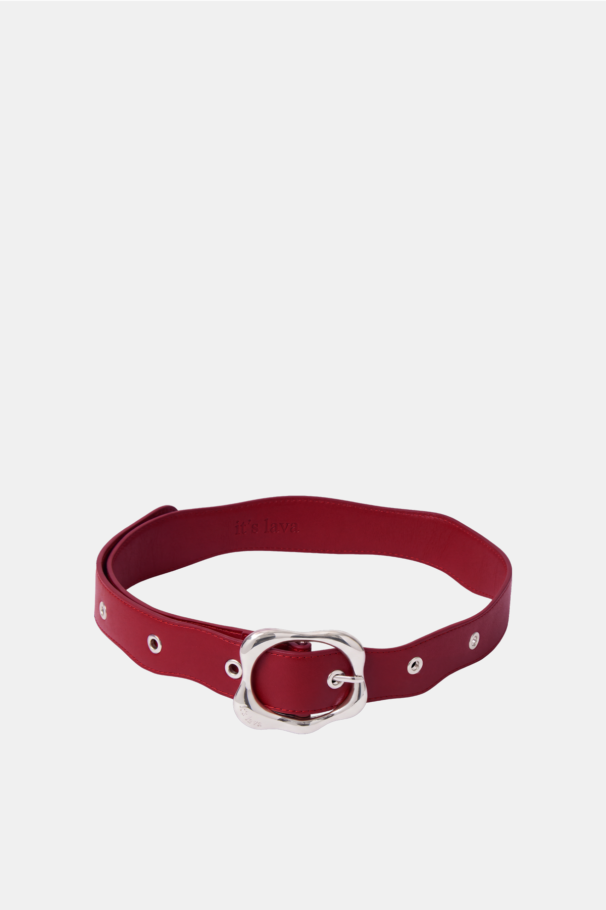 Cinturón Wavy Red