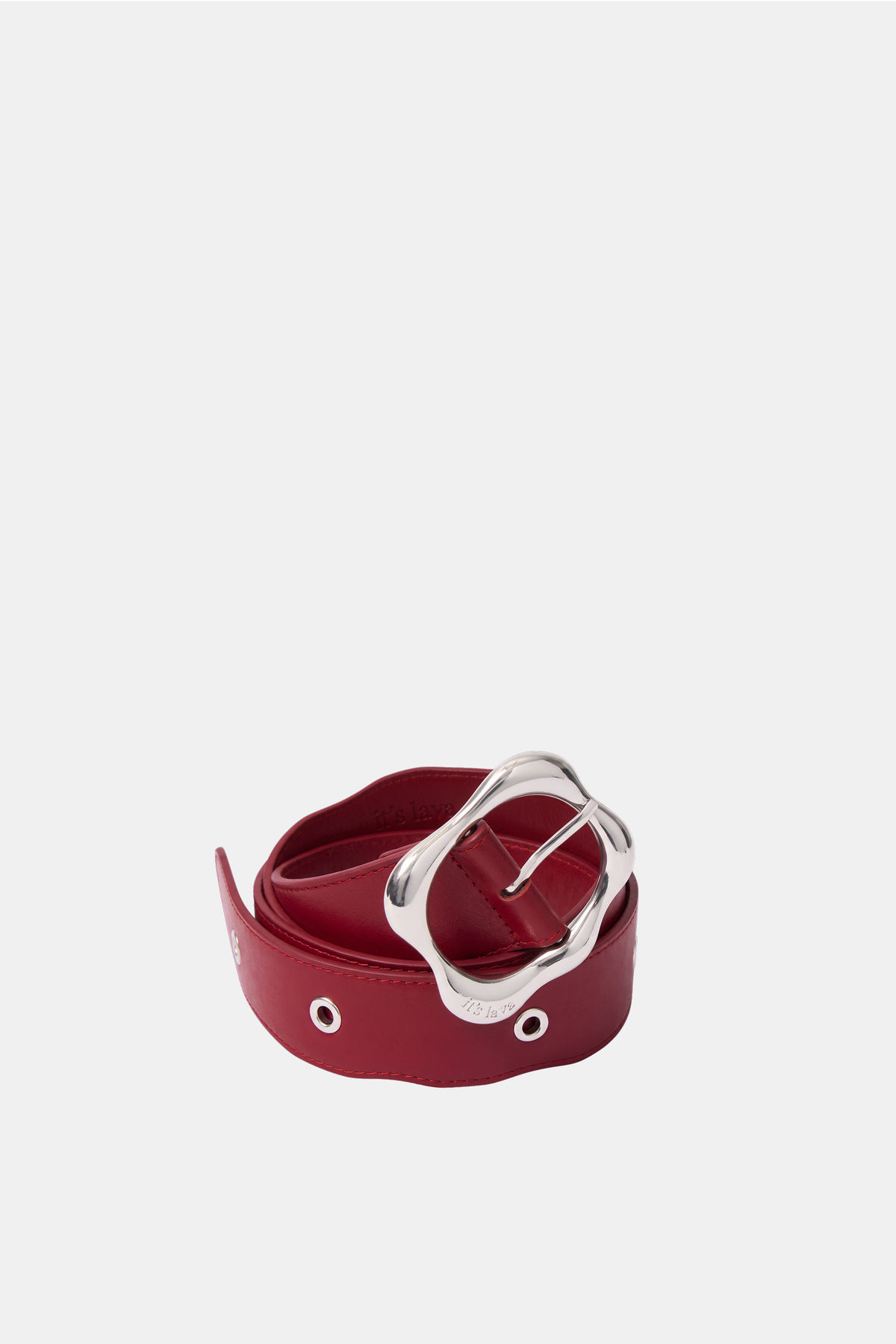 Cinturón Wavy Red