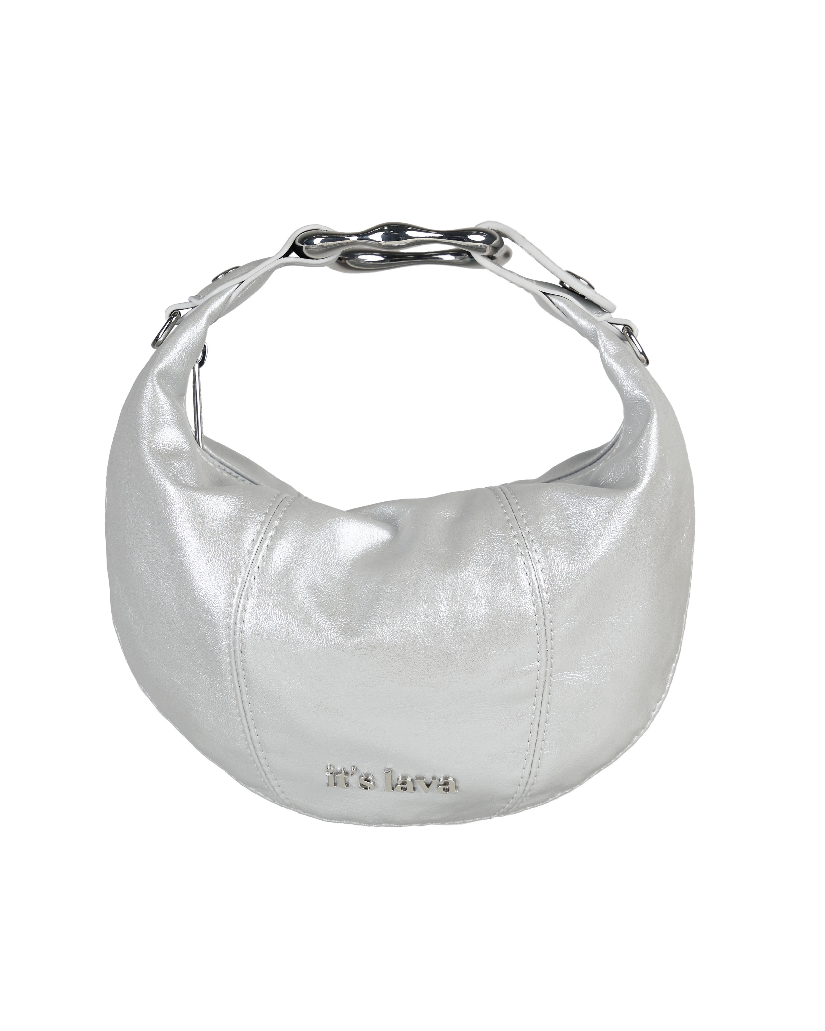 MINI MUSA MELTED SILVER