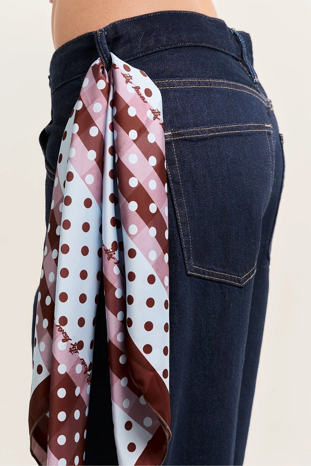 Polka Dot Scarf