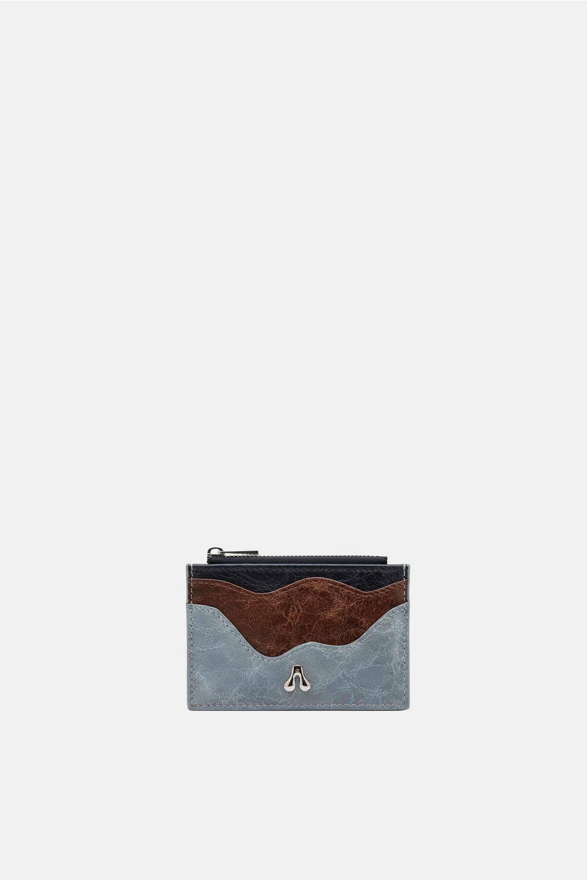 Wavy Navy Card Holder