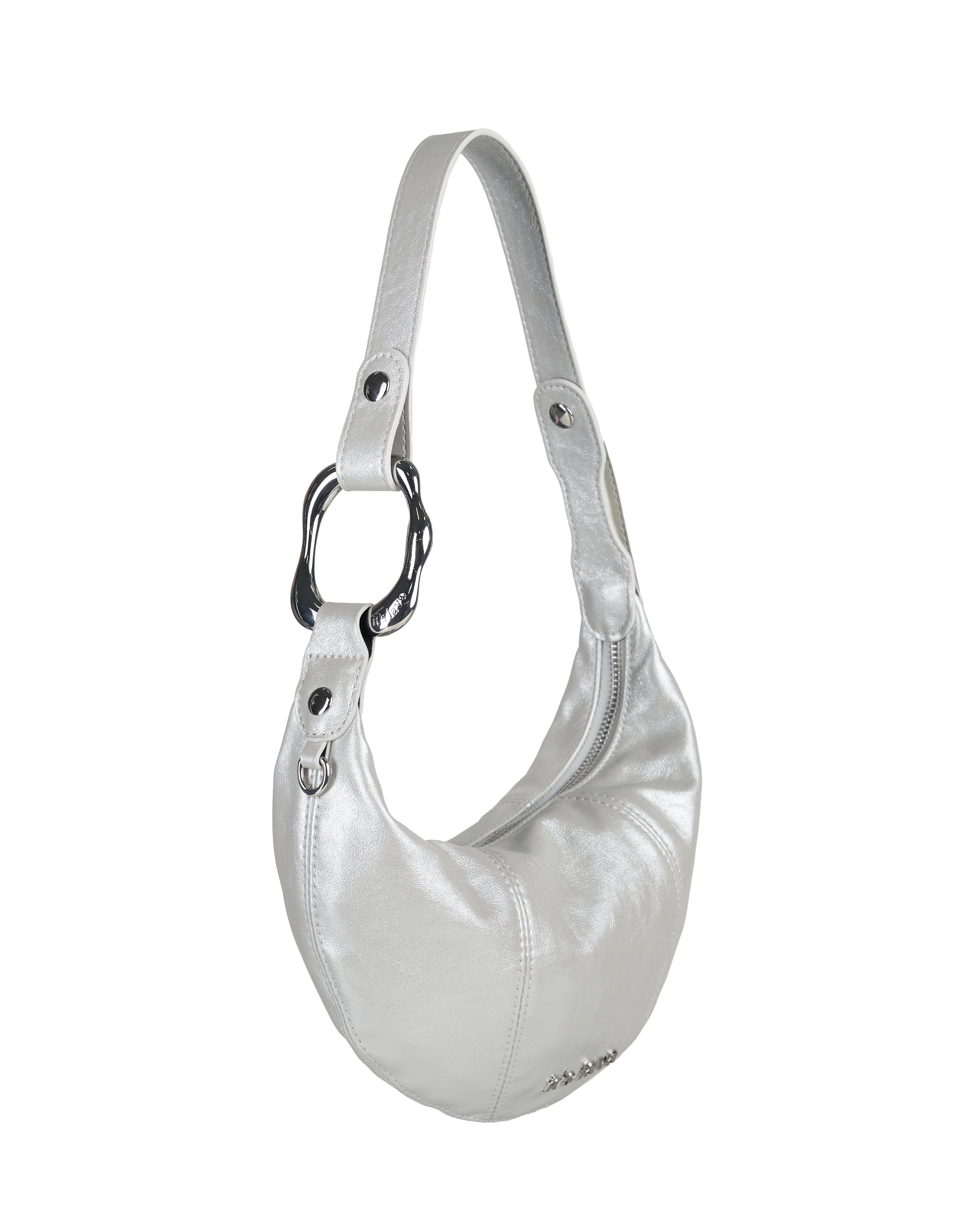 MINI MUSA MELTED SILVER