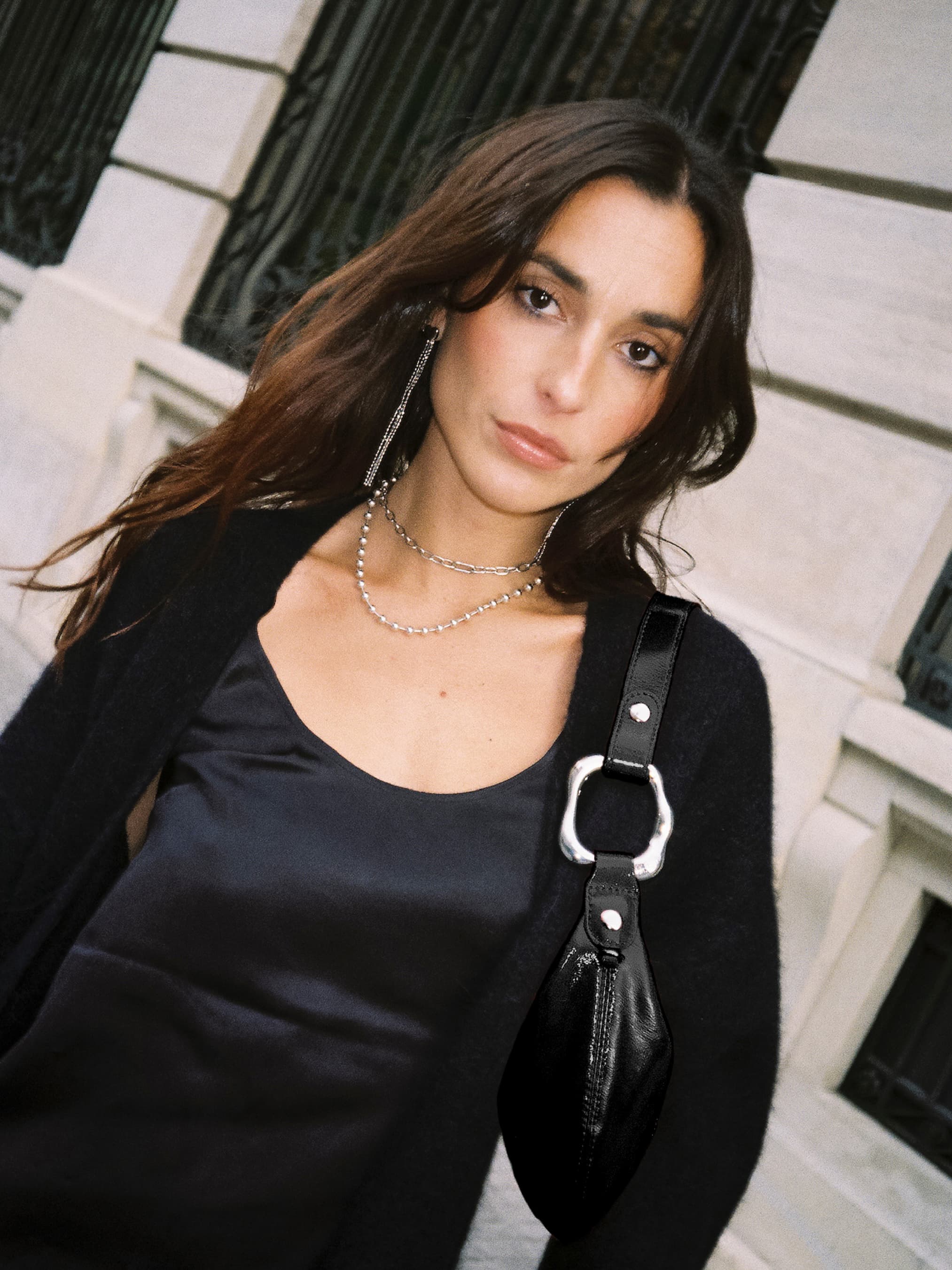 MINI MUSA MELTED BLACK